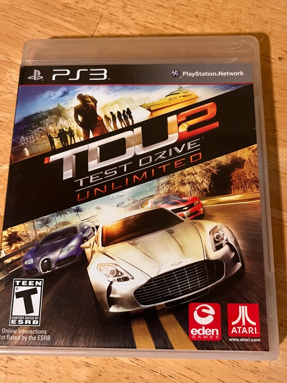 Test Drive Unlimited 2 (PS3) - Silver Cover